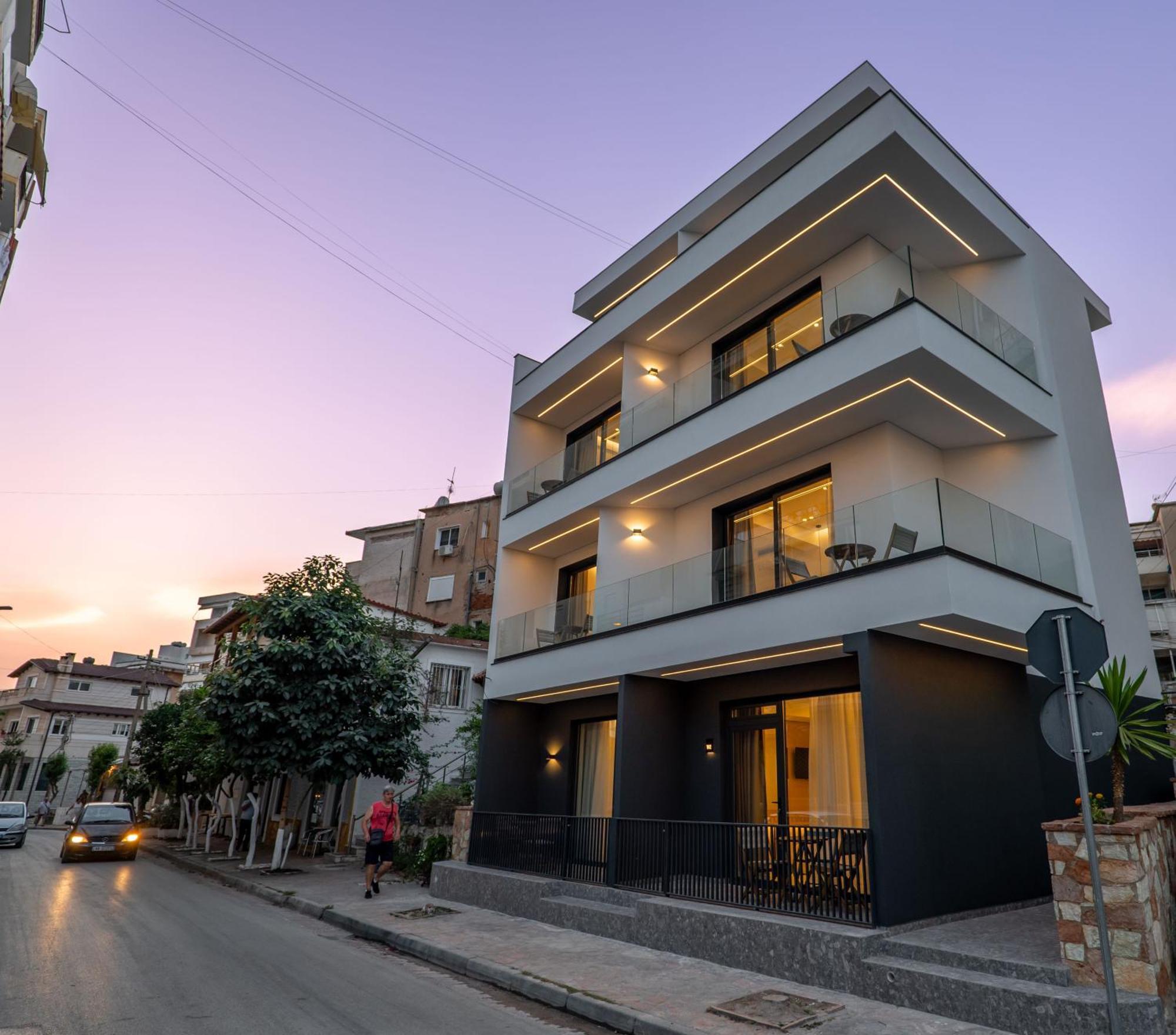 Austin Boutique Hotel Sarandë Exteriör bild